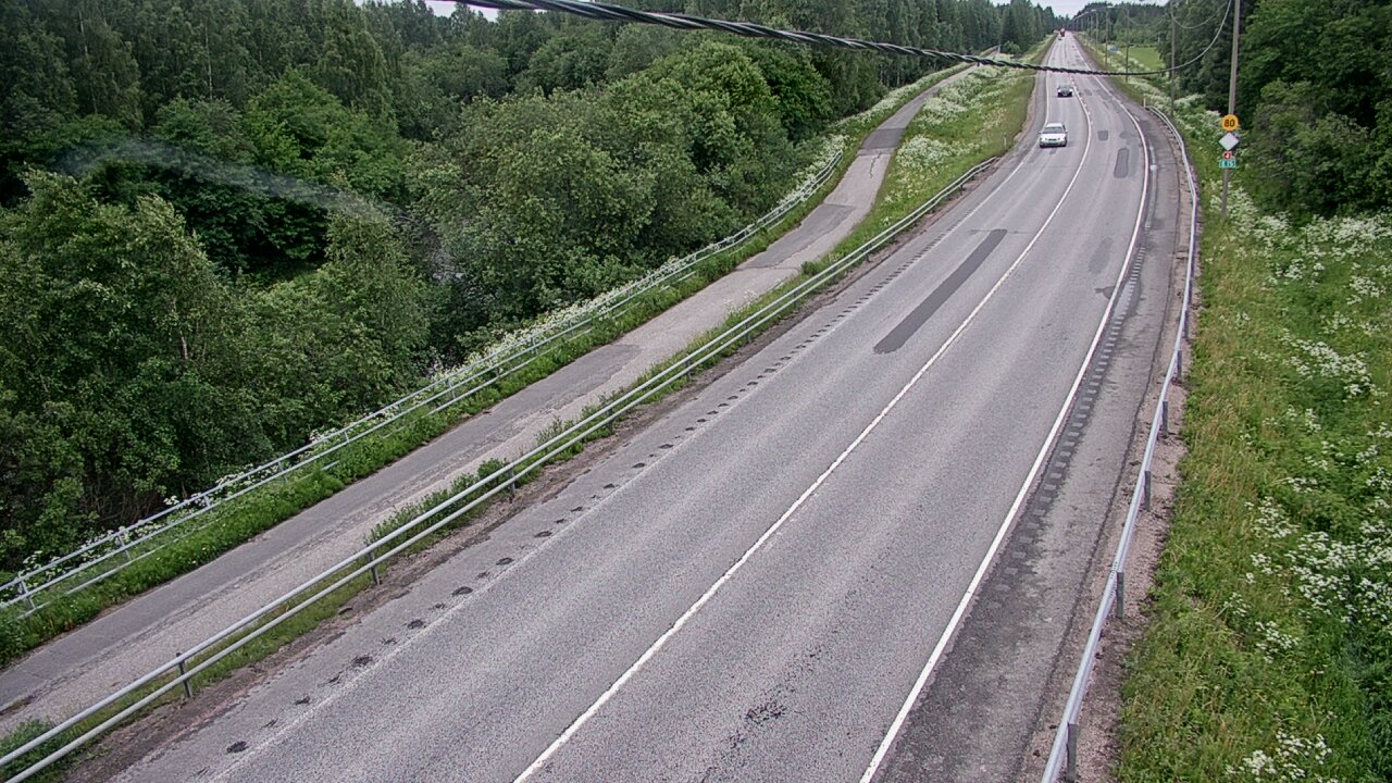 Weather Camera Image Road 4 Liminka, Alatemmes, Liminka, Pohjois-Pohjanmaa