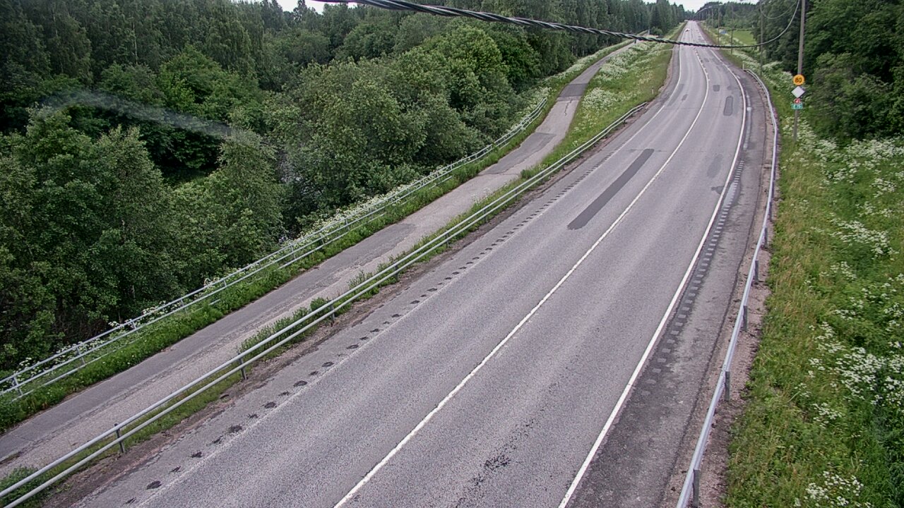 Weather Camera Image Road 4 Liminka, Alatemmes, Liminka, Pohjois-Pohjanmaa