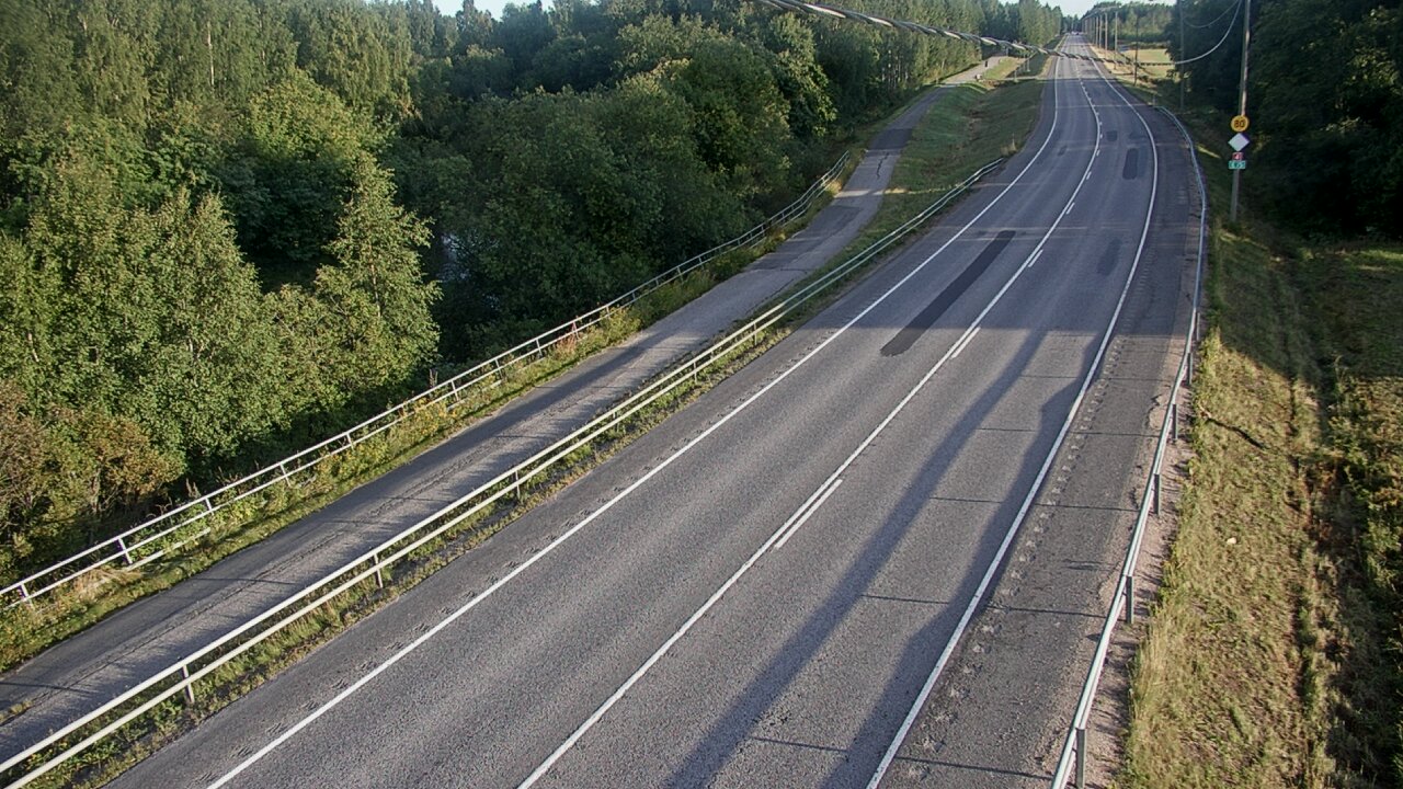 Weather Camera Image Road 4 Liminka, Alatemmes, Liminka, Pohjois-Pohjanmaa