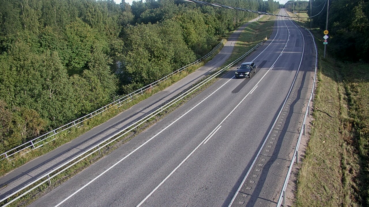 Weather Camera Image Väg 4 Liminka, Alatemmes, Liminka, Pohjois-Pohjanmaa