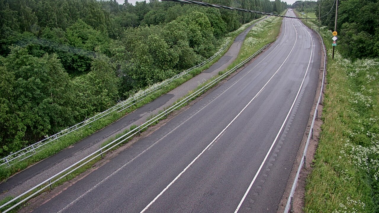 Weather Camera Image Väg 4 Liminka, Alatemmes, Liminka, Pohjois-Pohjanmaa