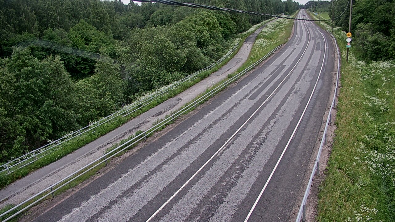 Weather Camera Image Väg 4 Liminka, Alatemmes, Liminka, Pohjois-Pohjanmaa