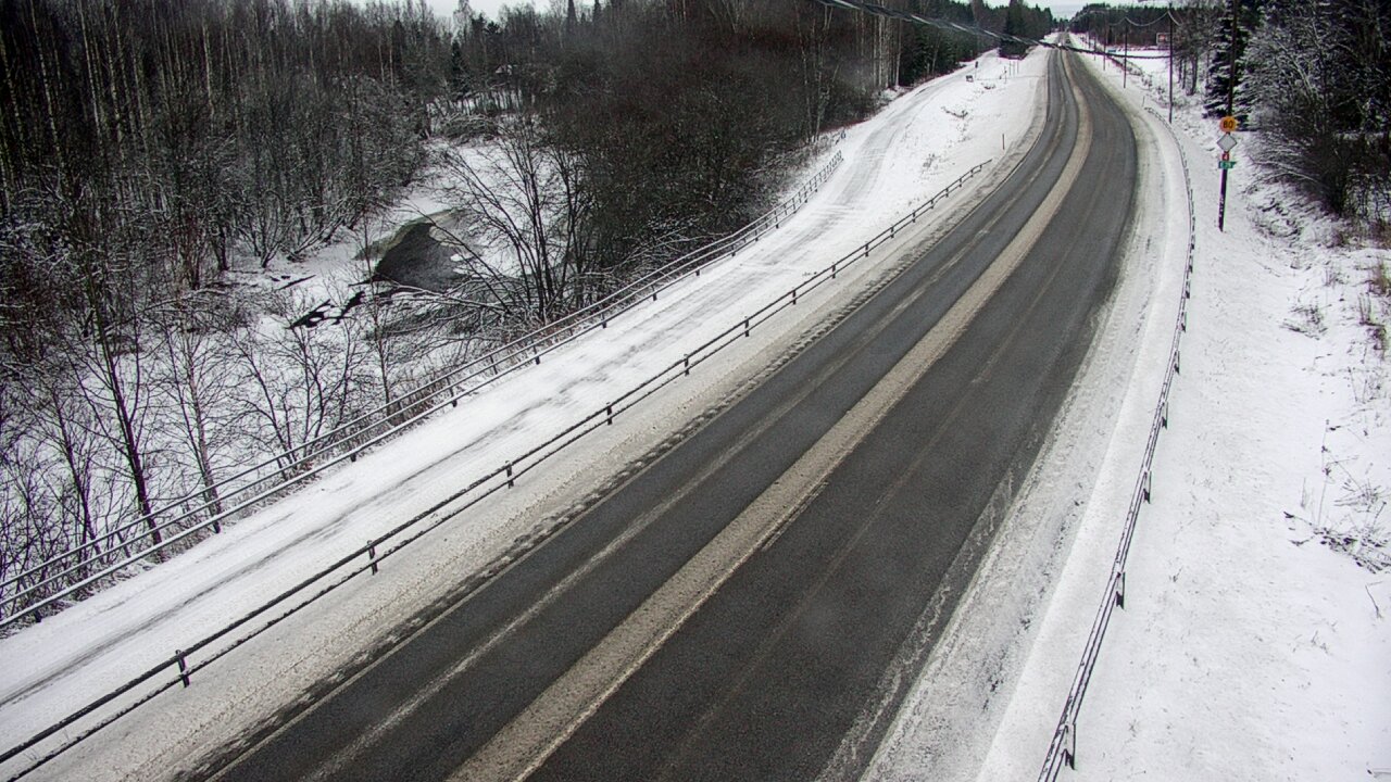 Weather Camera Image Väg 4 Liminka, Alatemmes, Liminka, Pohjois-Pohjanmaa