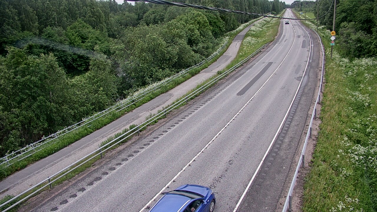 Weather Camera Image Väg 4 Liminka, Alatemmes, Liminka, Pohjois-Pohjanmaa