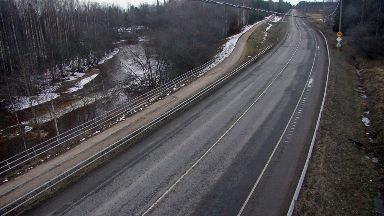 Weather Camera Image Väg 4 Liminka, Alatemmes, Liminka, Pohjois-Pohjanmaa