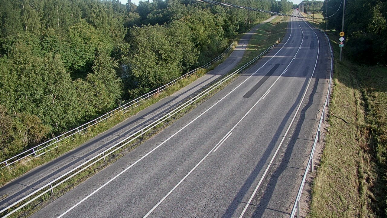 Weather Camera Image Väg 4 Liminka, Alatemmes, Liminka, Pohjois-Pohjanmaa