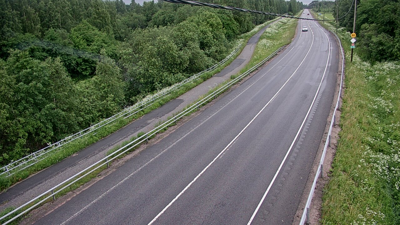 Weather Camera Image Väg 4 Liminka, Alatemmes, Liminka, Pohjois-Pohjanmaa