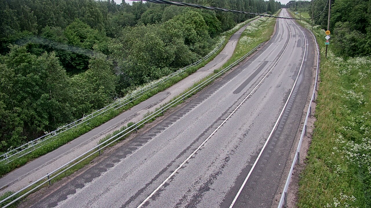 Weather Camera Image Väg 4 Liminka, Alatemmes, Liminka, Pohjois-Pohjanmaa