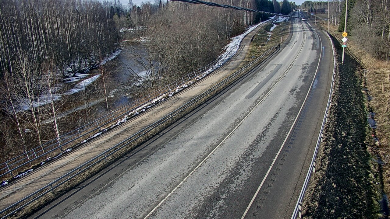 Weather Camera Image Väg 4 Liminka, Alatemmes, Liminka, Pohjois-Pohjanmaa