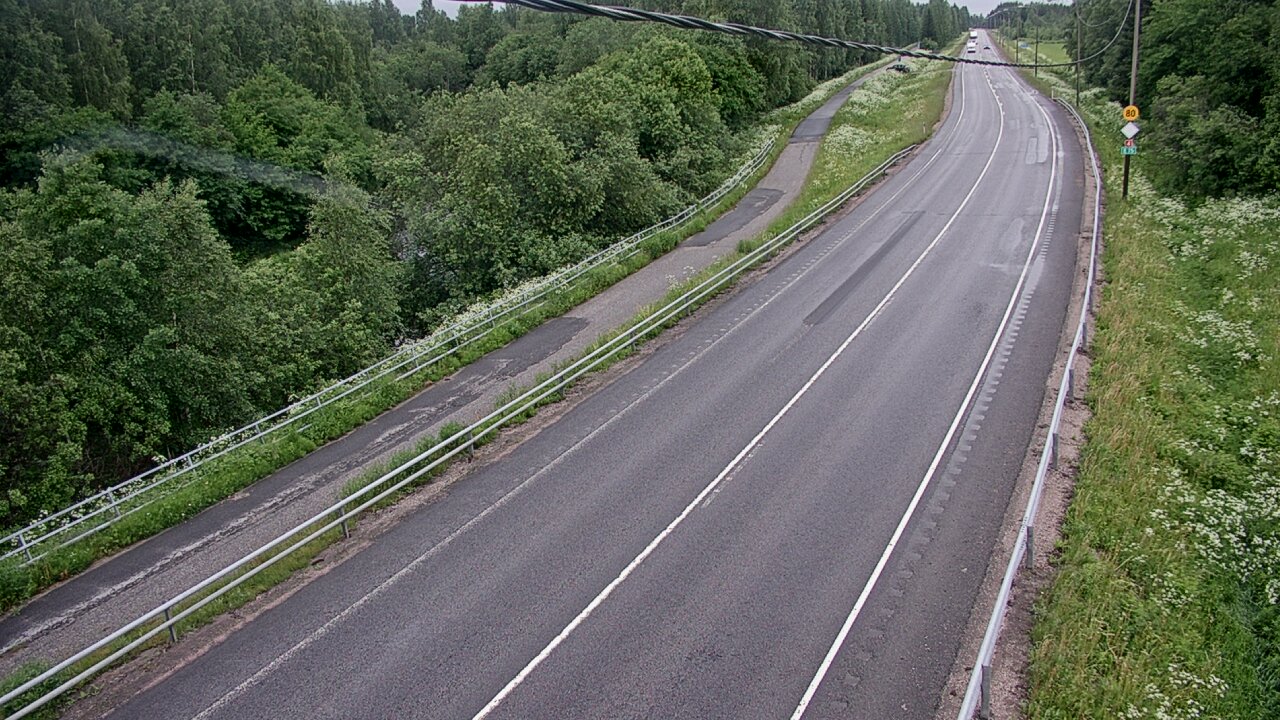 Weather Camera Image Väg 4 Liminka, Alatemmes, Liminka, Pohjois-Pohjanmaa
