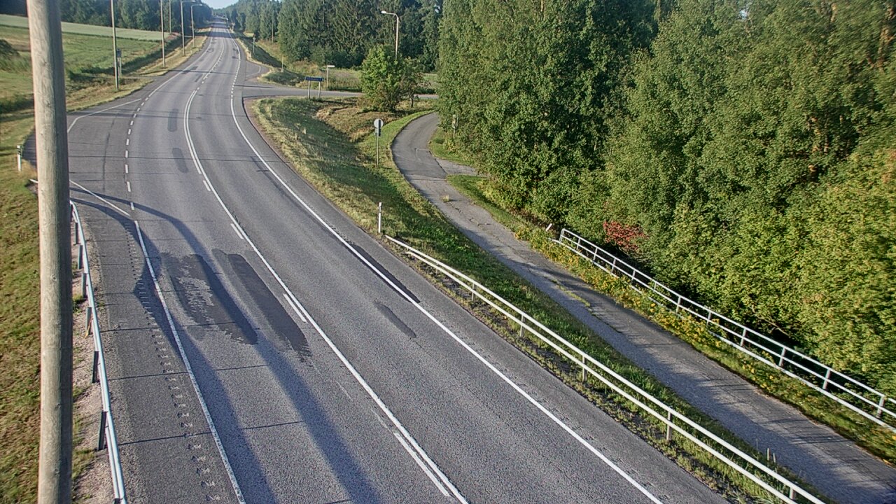 Weather Camera Image Road 4 Liminka, Alatemmes, Liminka, Pohjois-Pohjanmaa