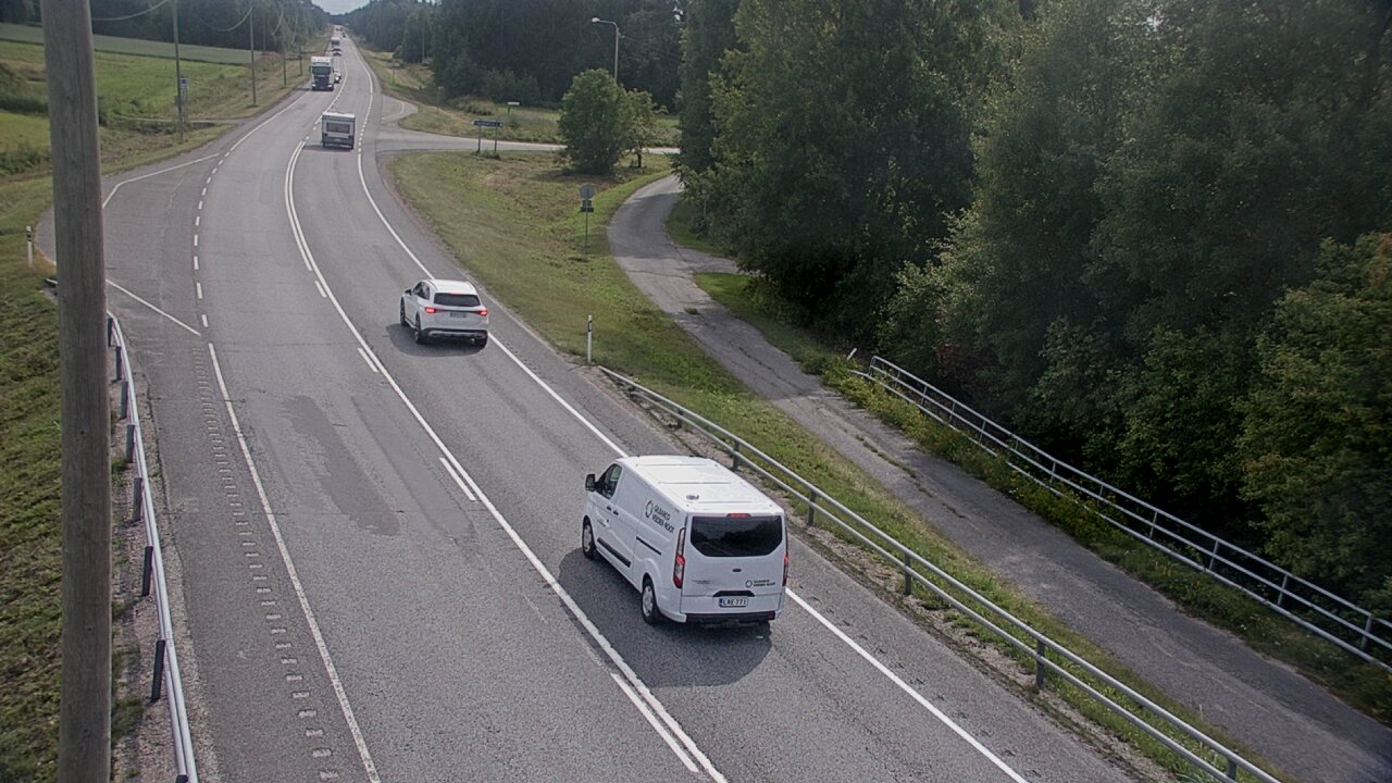 Weather Camera Image Väg 4 Liminka, Alatemmes, Liminka, Pohjois-Pohjanmaa