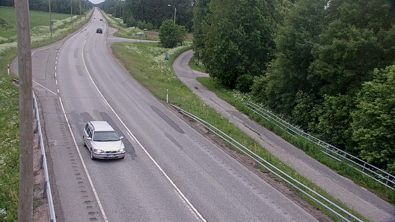 Weather Camera Image Väg 4 Liminka, Alatemmes, Liminka, Pohjois-Pohjanmaa