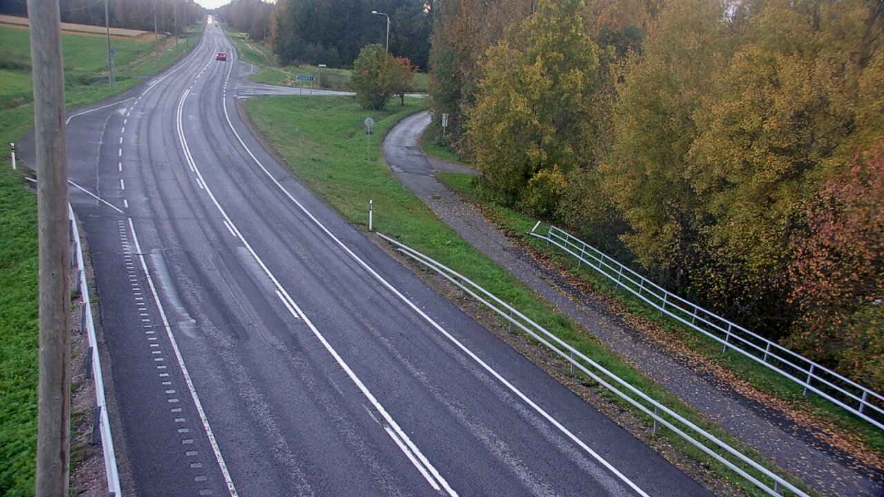 Weather Camera Image Väg 4 Liminka, Alatemmes, Liminka, Pohjois-Pohjanmaa