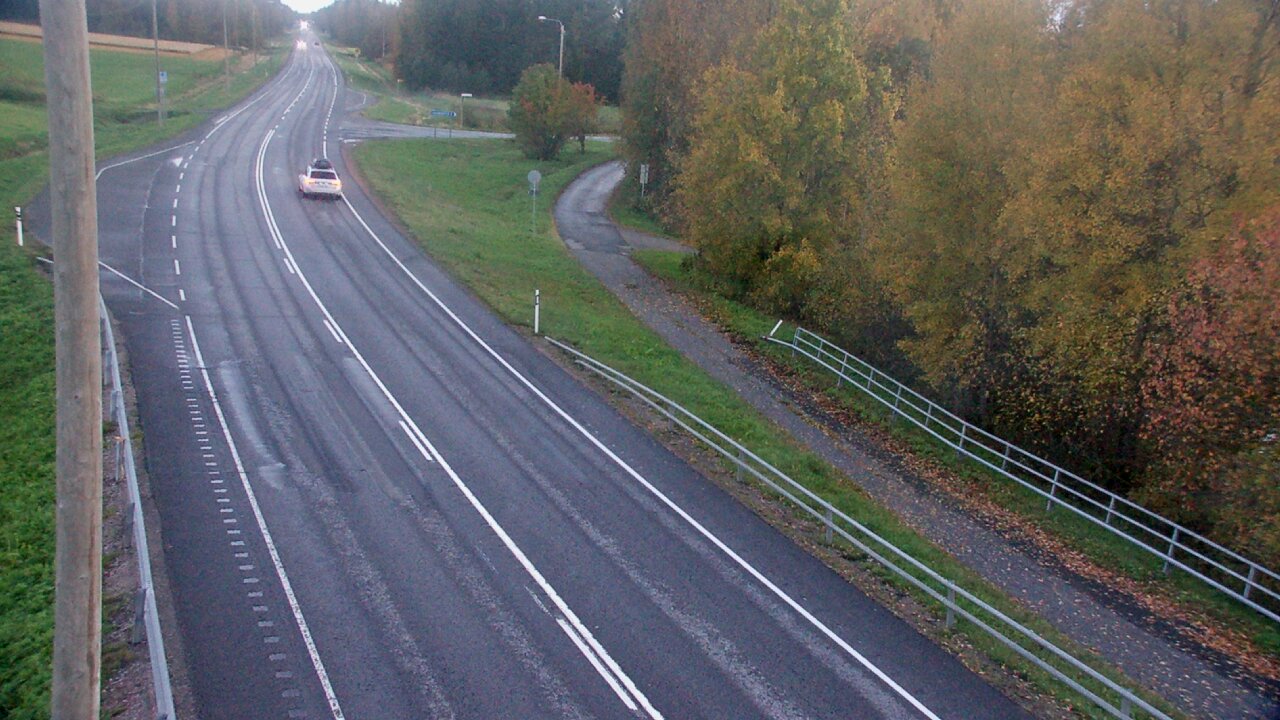 Weather Camera Image Väg 4 Liminka, Alatemmes, Liminka, Pohjois-Pohjanmaa