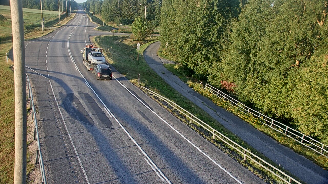 Weather Camera Image Road 4 Liminka, Alatemmes, Liminka, Pohjois-Pohjanmaa