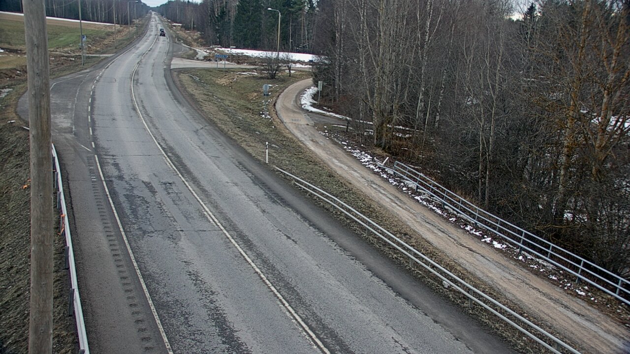 Weather Camera Image Väg 4 Liminka, Alatemmes, Liminka, Pohjois-Pohjanmaa