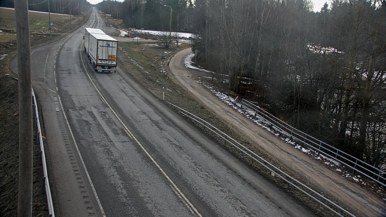 Weather Camera Image Väg 4 Liminka, Alatemmes, Liminka, Pohjois-Pohjanmaa