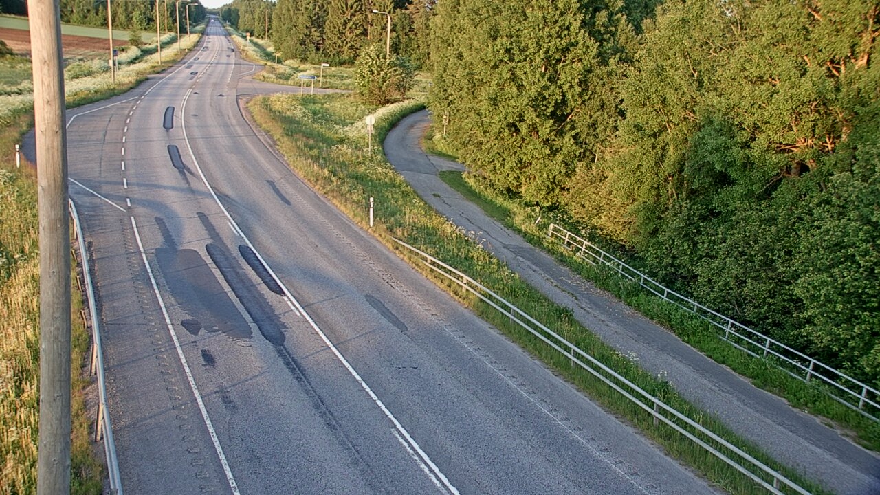 Weather Camera Image Road 4 Liminka, Alatemmes, Liminka, Pohjois-Pohjanmaa