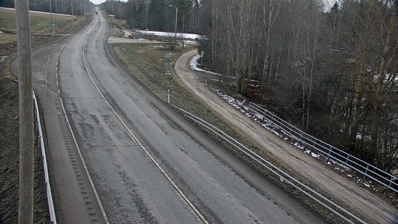 Weather Camera Image Väg 4 Liminka, Alatemmes, Liminka, Pohjois-Pohjanmaa