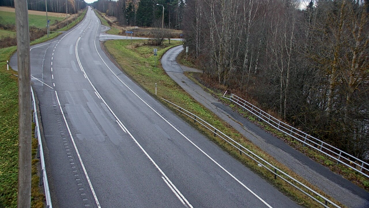 Weather Camera Image Väg 4 Liminka, Alatemmes, Liminka, Pohjois-Pohjanmaa