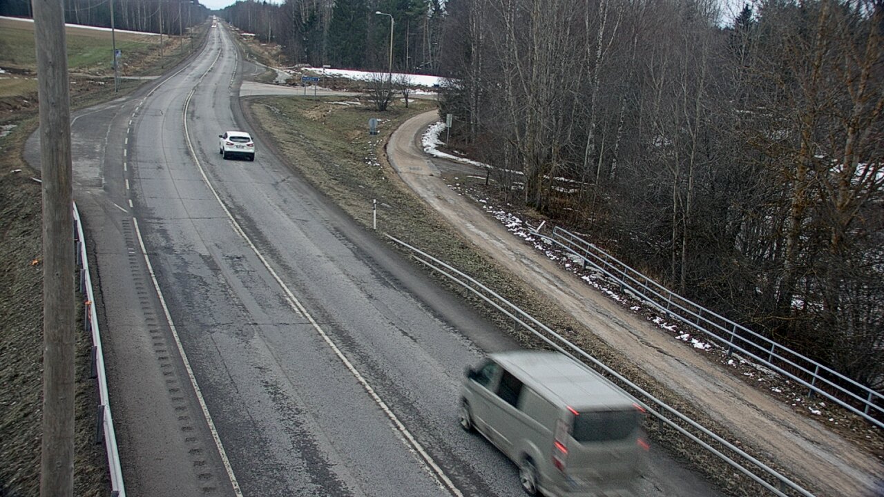 Weather Camera Image Väg 4 Liminka, Alatemmes, Liminka, Pohjois-Pohjanmaa