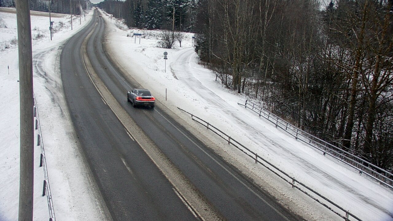 Weather Camera Image Väg 4 Liminka, Alatemmes, Liminka, Pohjois-Pohjanmaa
