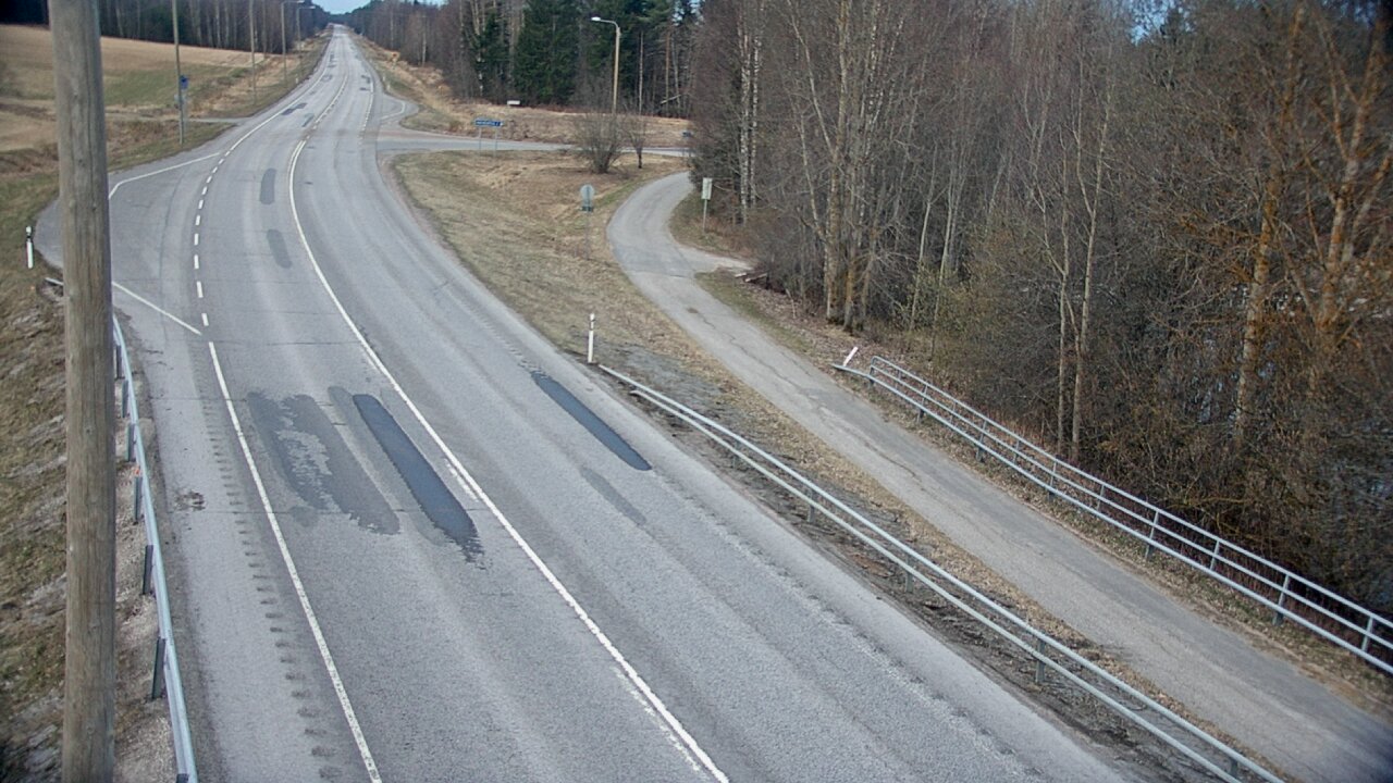 Weather Camera Image Road 4 Liminka, Alatemmes, Liminka, Pohjois-Pohjanmaa