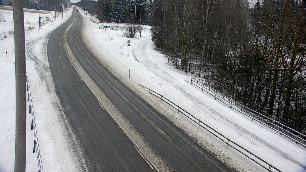 Weather Camera Image Väg 4 Liminka, Alatemmes, Liminka, Pohjois-Pohjanmaa