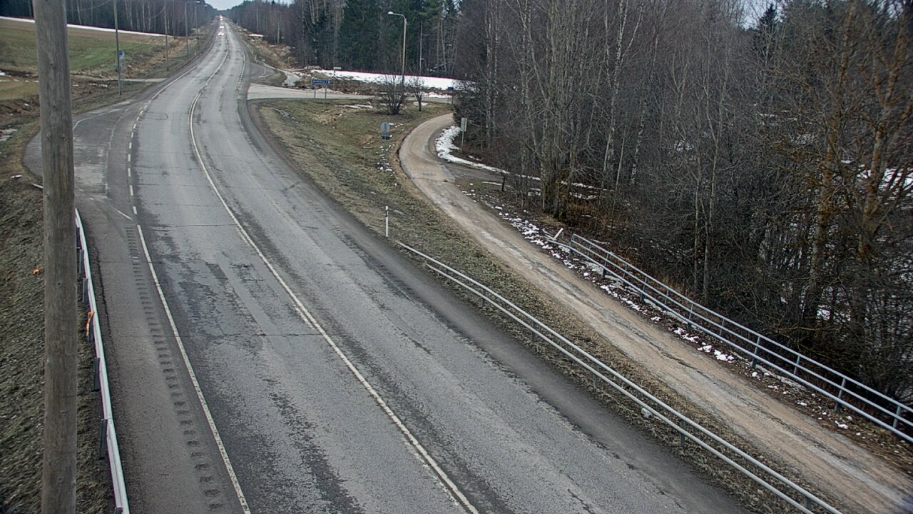 Weather Camera Image Väg 4 Liminka, Alatemmes, Liminka, Pohjois-Pohjanmaa