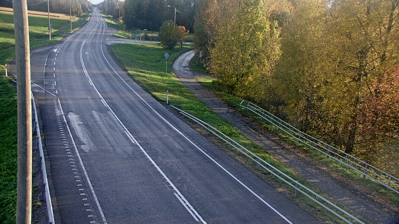 Weather Camera Image Väg 4 Liminka, Alatemmes, Liminka, Pohjois-Pohjanmaa