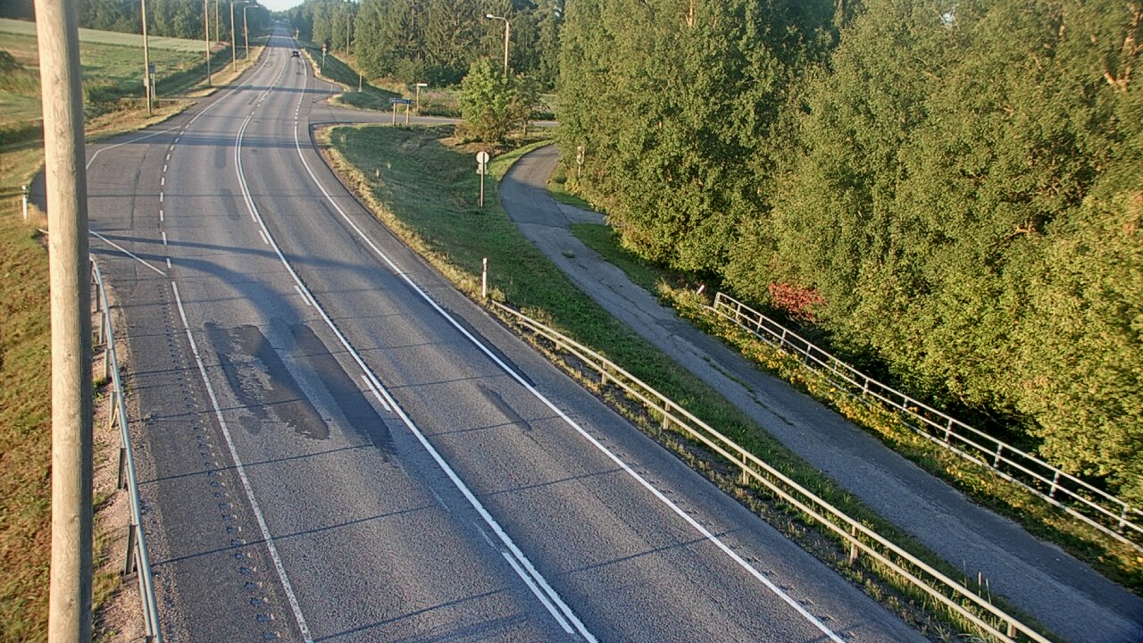 Weather Camera Image Road 4 Liminka, Alatemmes, Liminka, Pohjois-Pohjanmaa
