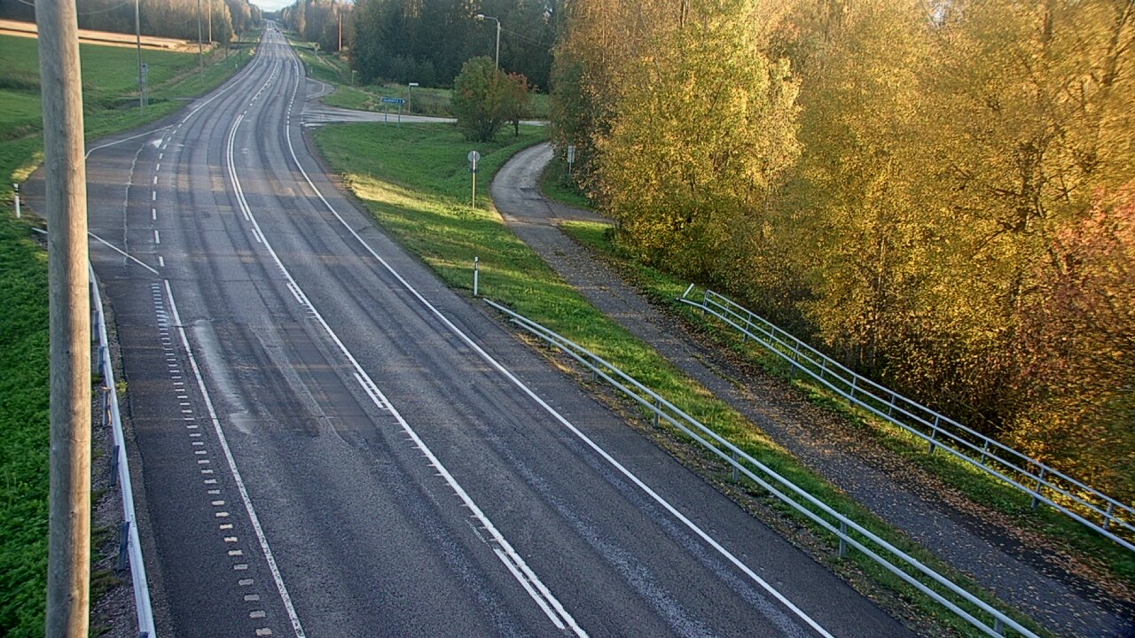 Weather Camera Image Väg 4 Liminka, Alatemmes, Liminka, Pohjois-Pohjanmaa