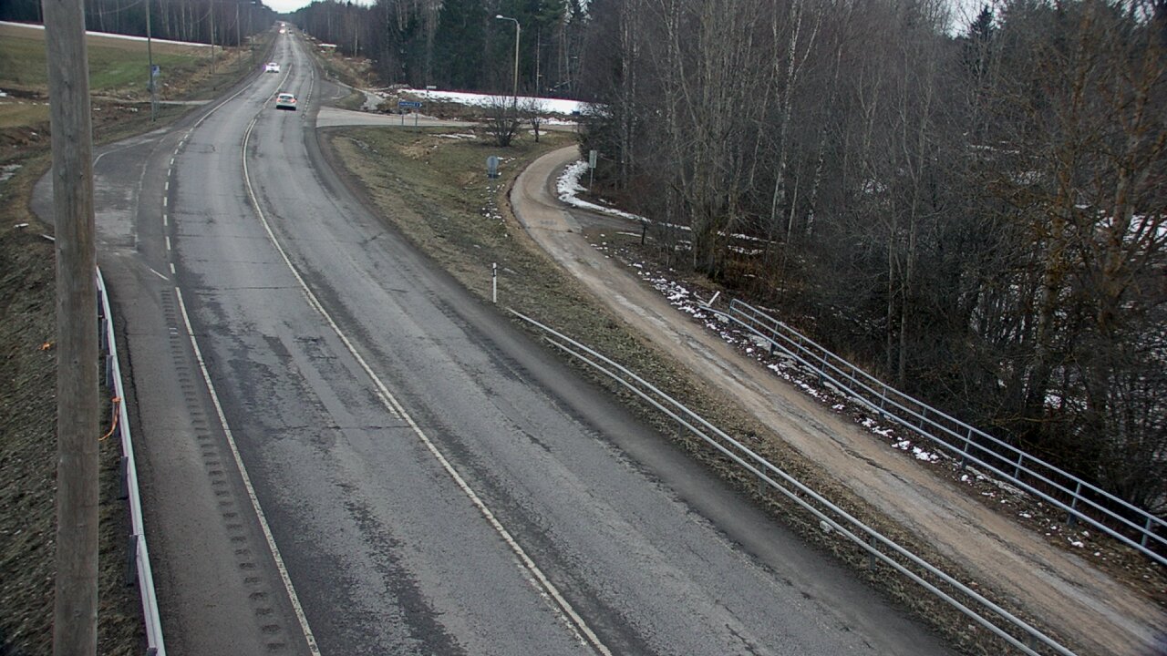 Weather Camera Image Väg 4 Liminka, Alatemmes, Liminka, Pohjois-Pohjanmaa