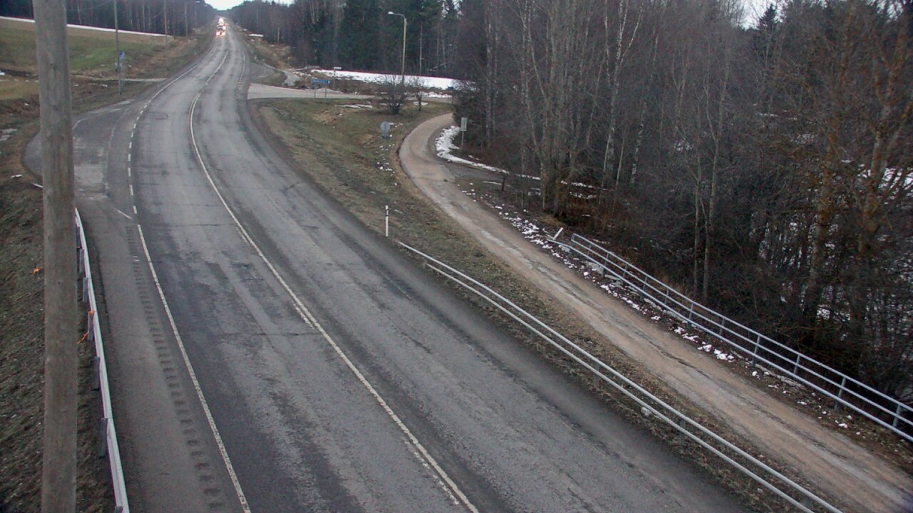 Weather Camera Image Road 4 Liminka, Alatemmes, Liminka, Pohjois-Pohjanmaa