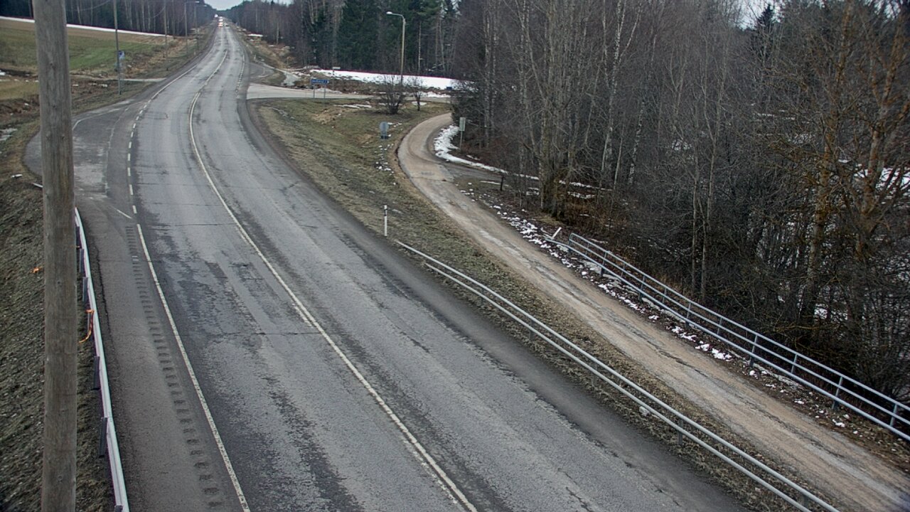 Weather Camera Image Väg 4 Liminka, Alatemmes, Liminka, Pohjois-Pohjanmaa