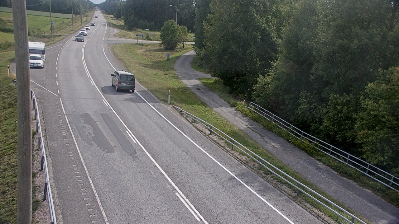 Weather Camera Image Väg 4 Liminka, Alatemmes, Liminka, Pohjois-Pohjanmaa