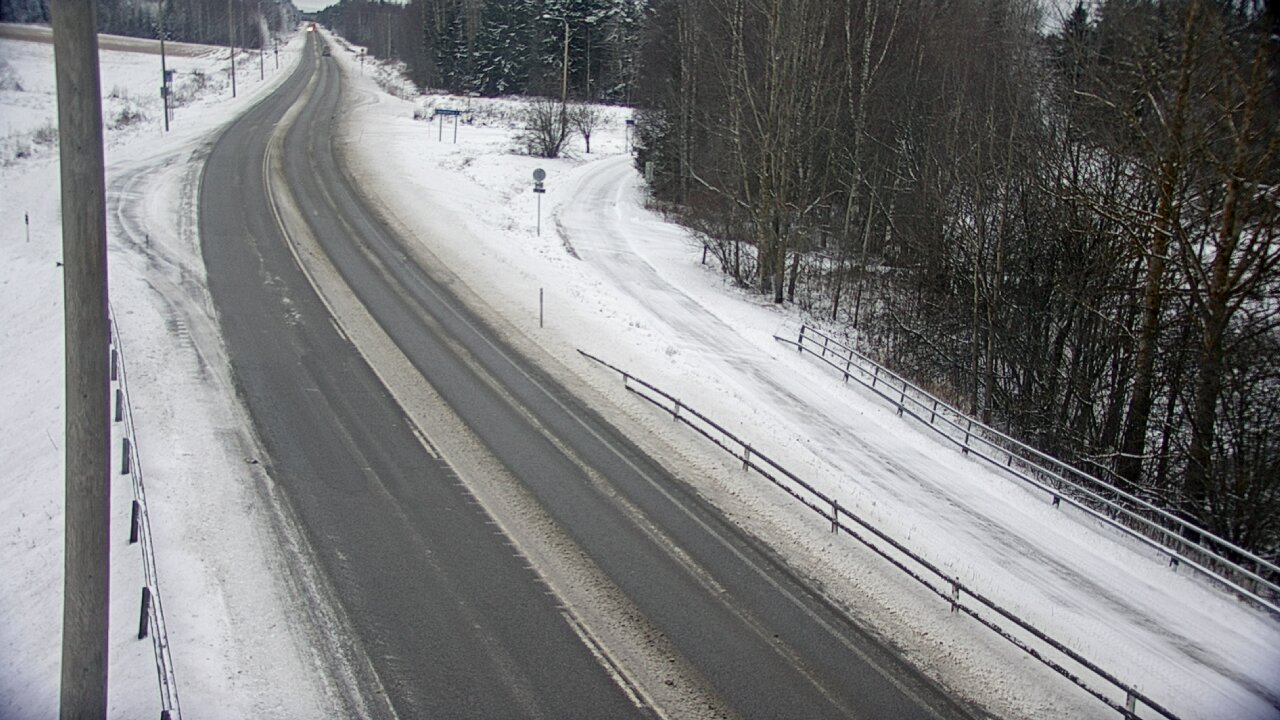 Weather Camera Image Väg 4 Liminka, Alatemmes, Liminka, Pohjois-Pohjanmaa