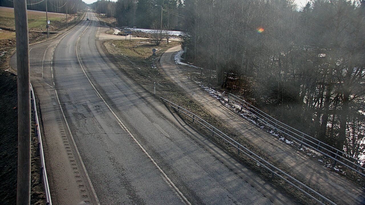 Weather Camera Image Väg 4 Liminka, Alatemmes, Liminka, Pohjois-Pohjanmaa