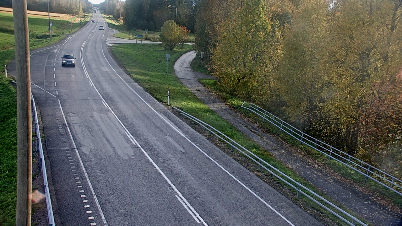 Weather Camera Image Väg 4 Liminka, Alatemmes, Liminka, Pohjois-Pohjanmaa