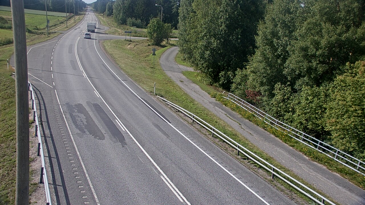 Weather Camera Image Road 4 Liminka, Alatemmes, Liminka, Pohjois-Pohjanmaa