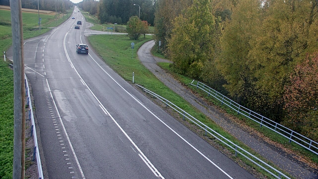 Weather Camera Image Väg 4 Liminka, Alatemmes, Liminka, Pohjois-Pohjanmaa