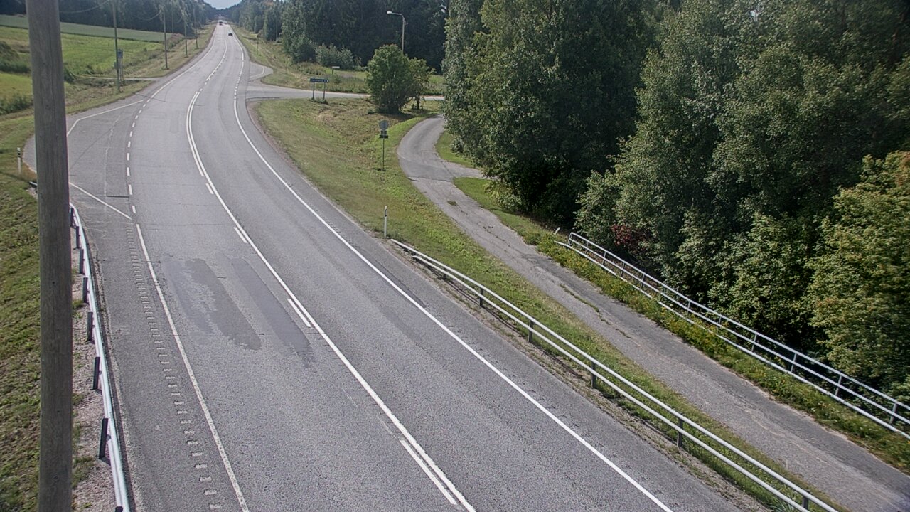 Weather Camera Image Road 4 Liminka, Alatemmes, Liminka, Pohjois-Pohjanmaa