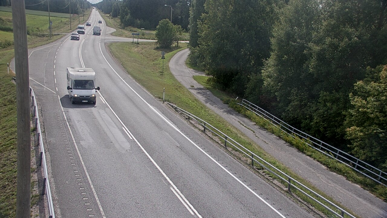 Weather Camera Image Väg 4 Liminka, Alatemmes, Liminka, Pohjois-Pohjanmaa