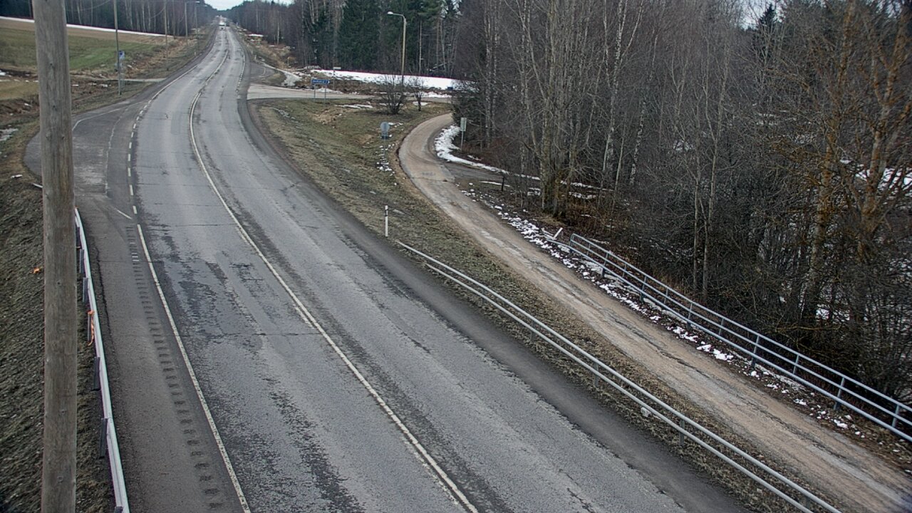 Weather Camera Image Väg 4 Liminka, Alatemmes, Liminka, Pohjois-Pohjanmaa