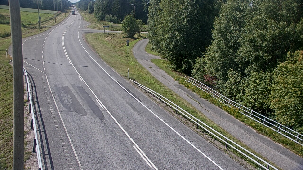 Weather Camera Image Road 4 Liminka, Alatemmes, Liminka, Pohjois-Pohjanmaa