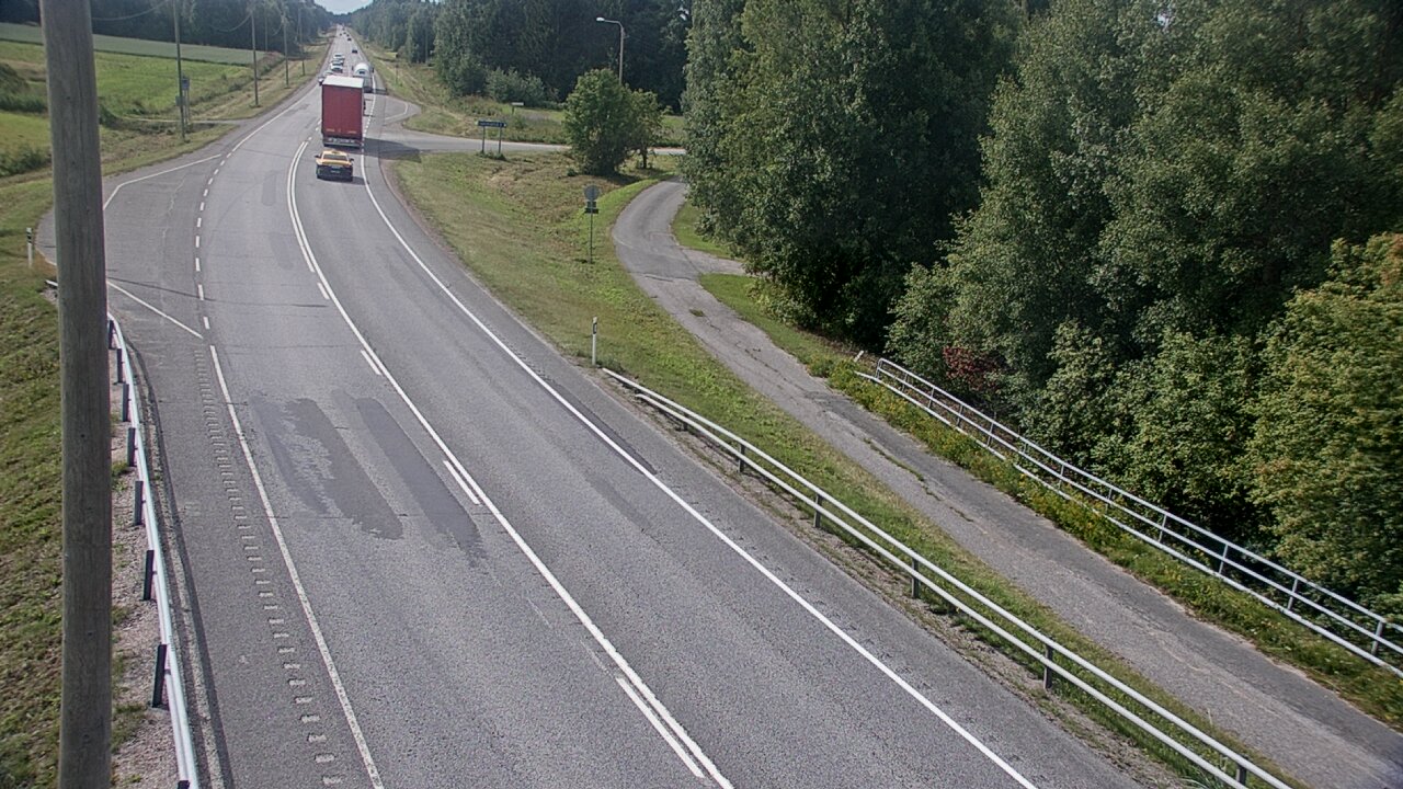 Weather Camera Image Road 4 Liminka, Alatemmes, Liminka, Pohjois-Pohjanmaa