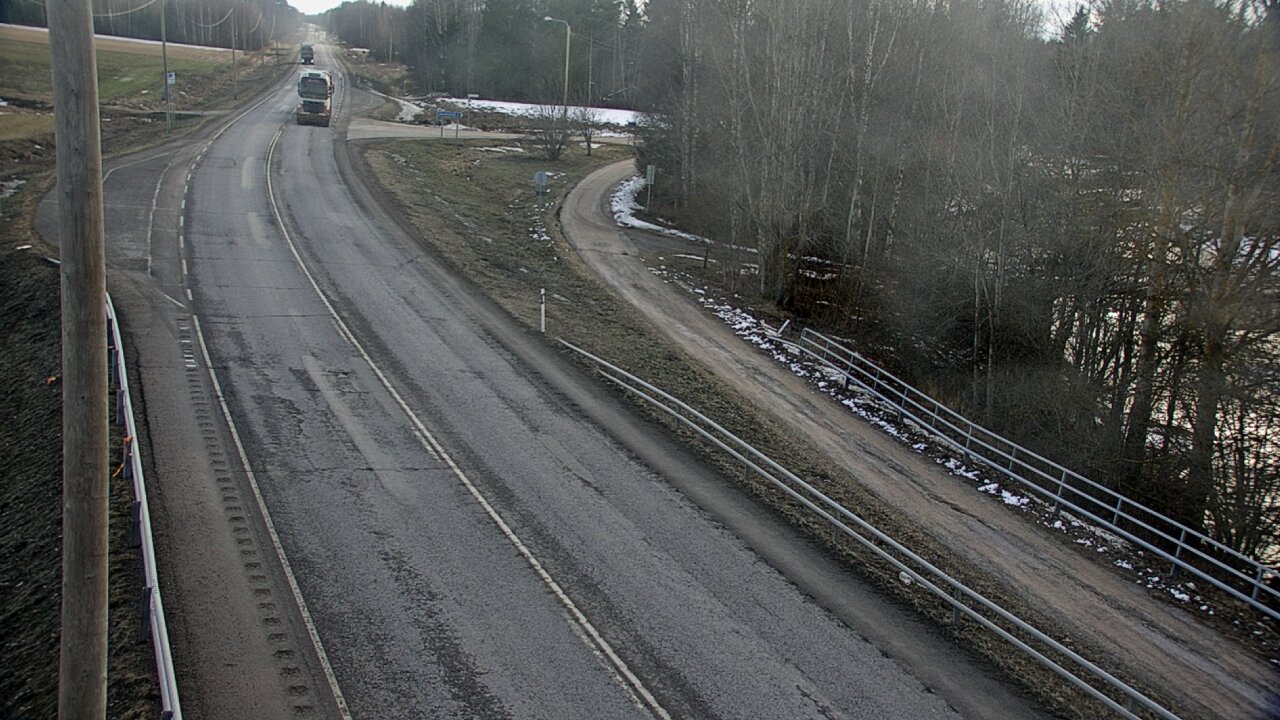 Weather Camera Image Väg 4 Liminka, Alatemmes, Liminka, Pohjois-Pohjanmaa