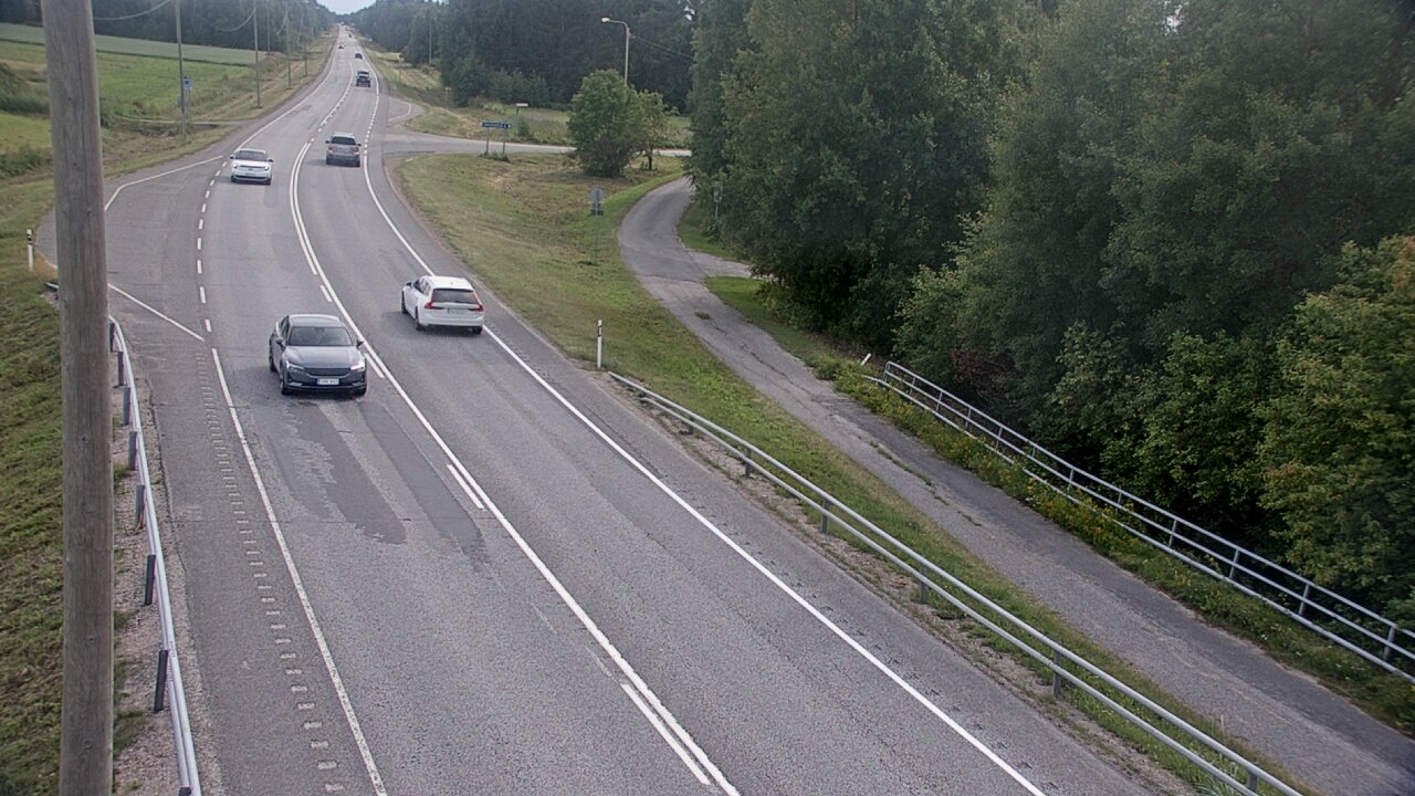 Weather Camera Image Väg 4 Liminka, Alatemmes, Liminka, Pohjois-Pohjanmaa