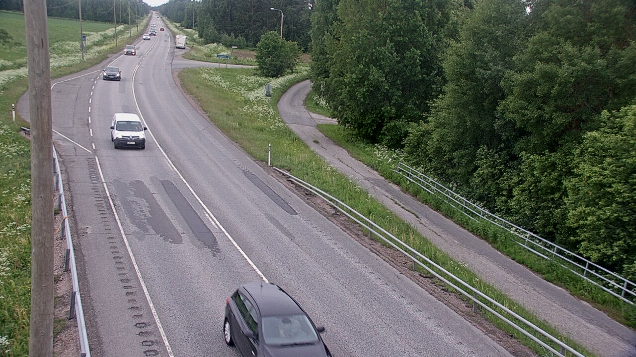 Weather Camera Image Väg 4 Liminka, Alatemmes, Liminka, Pohjois-Pohjanmaa